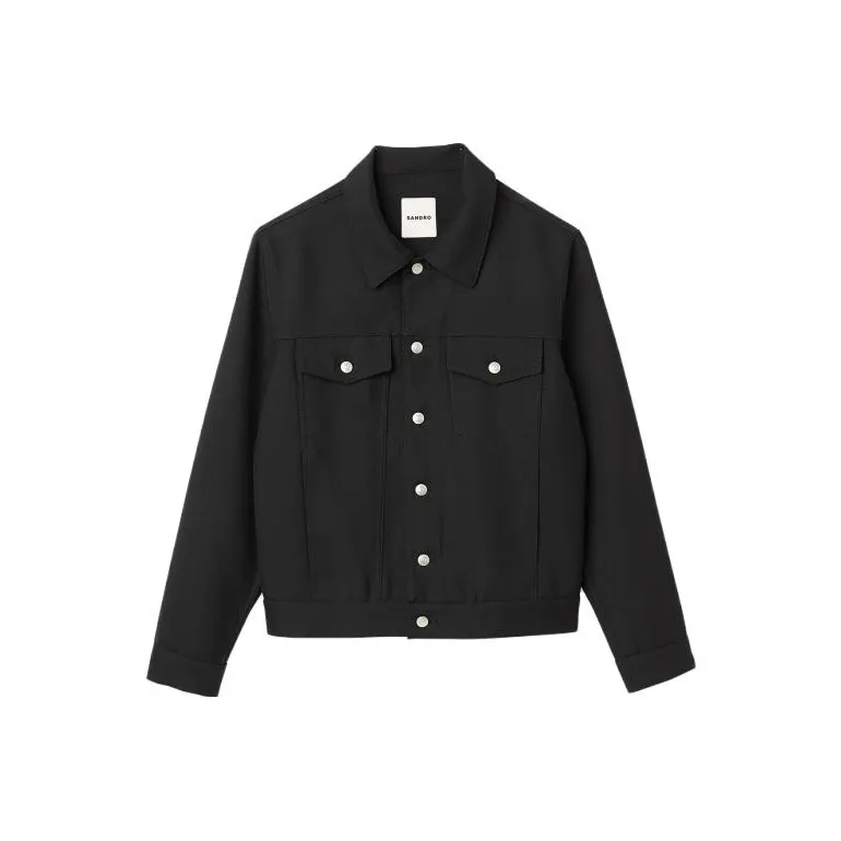 Sandro Jackets Men Black-0