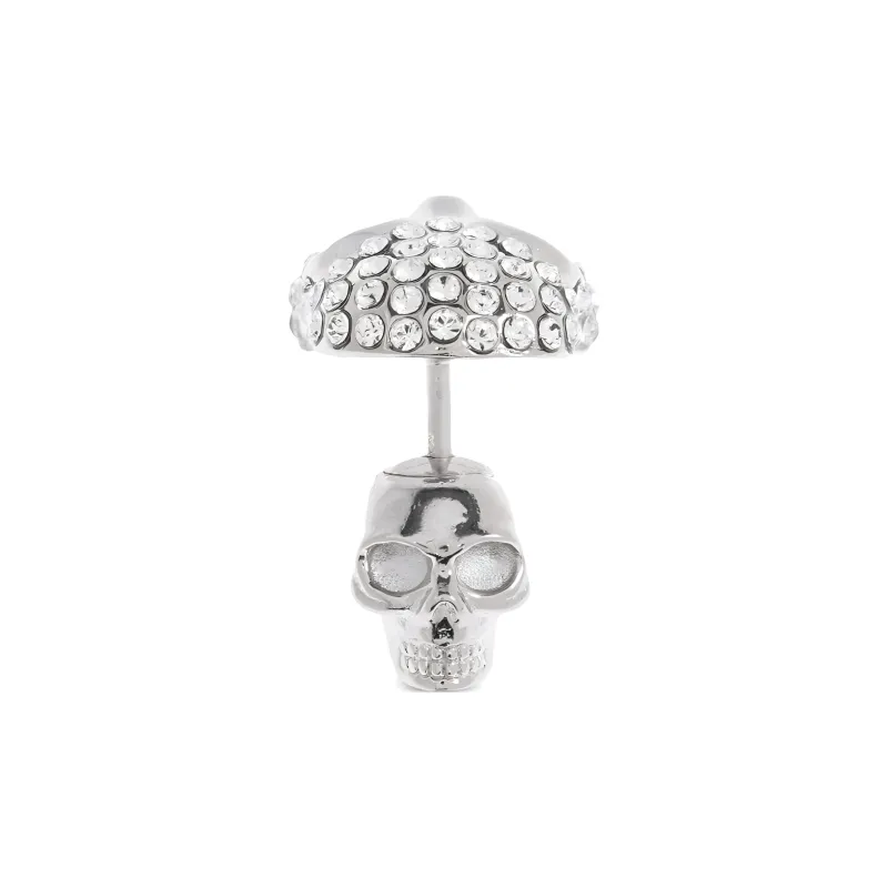 Alexander McQueen Skull Embellished Single Earring-2