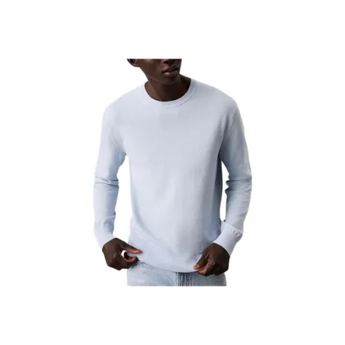 CALVIN KLEIN Knitwear Europe Version Men's Light Blue