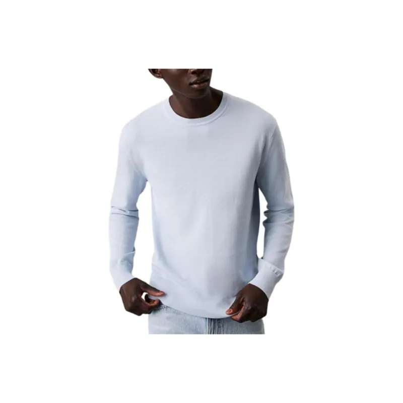 CALVIN KLEIN Knitwear Europe Version Men's Light Blue-0