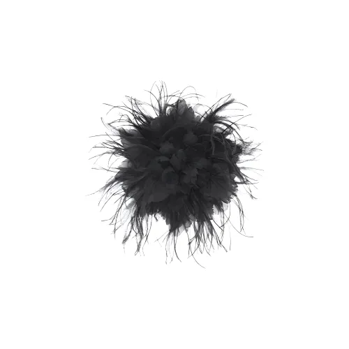 SAINT LAURENT Brooches Women's Black