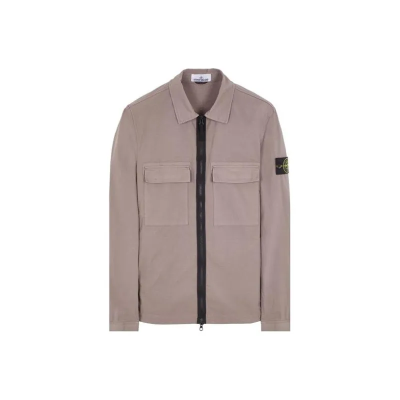 STONE ISLAND Compass badge Shirt Jacket-0
