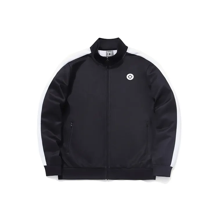 RIGORER Stand Collar Zip Up Jackets Coat Unisex-0
