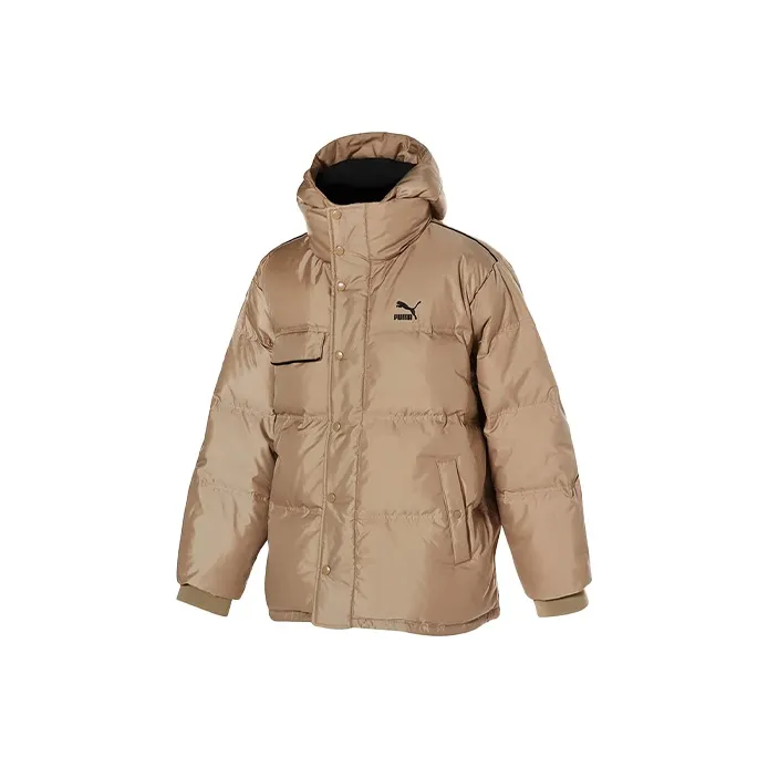 PUMA Down Jackets Unisex Brown-0