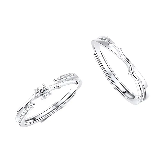 Fan Xing As Season S925 Silver Rings Unisex-0