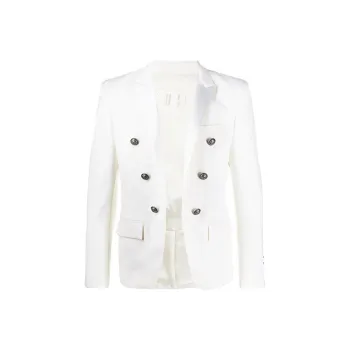 BALMAIN Business Suits Men White