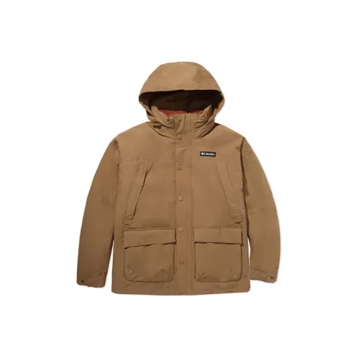 Columbia Waterproof, Rainproof, Windproof Windbreaker Jacket Men's Umber