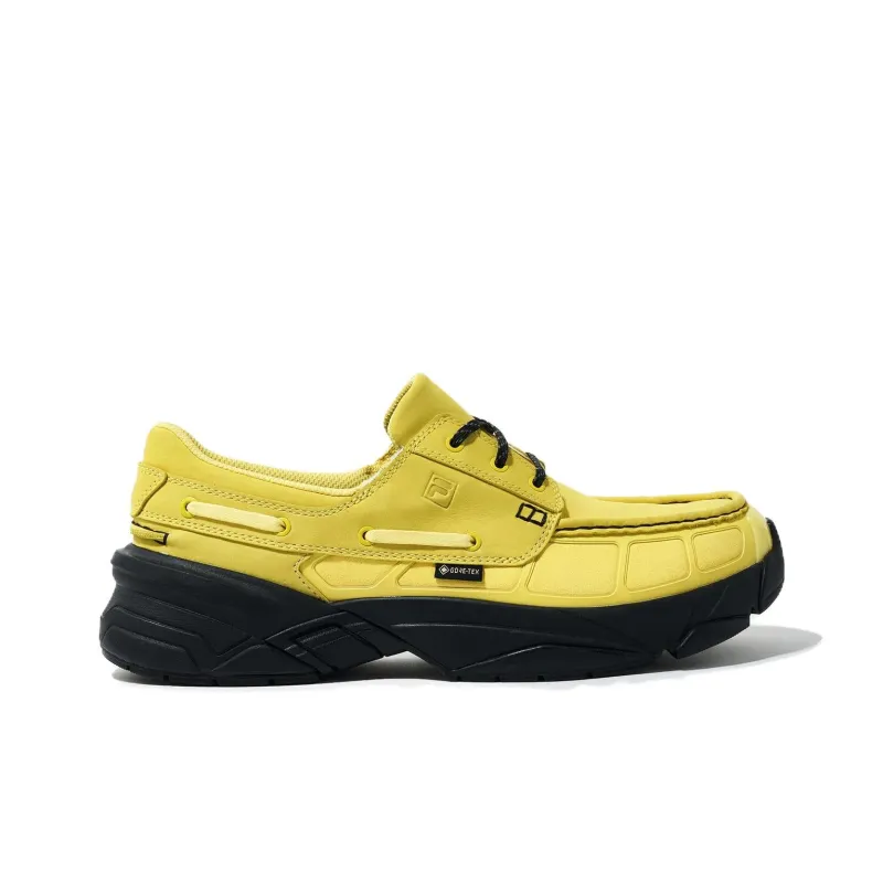 FILA REPLICA Anti Slip Wear Resistant Low Top Casual Shoes Unisex Yellow-2