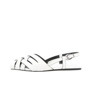 MICHAEL KORS Irene Roman Sandals Women's White