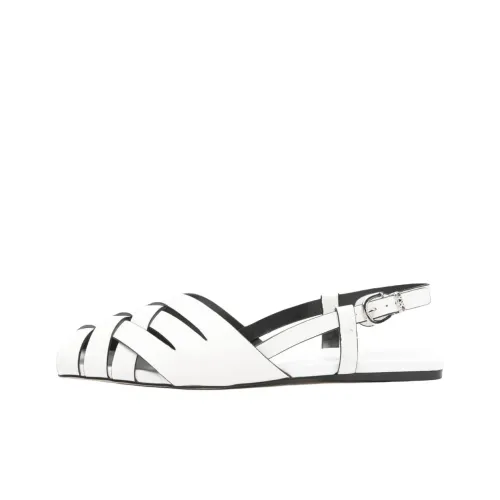 MICHAEL KORS Irene Roman Sandals Women's White