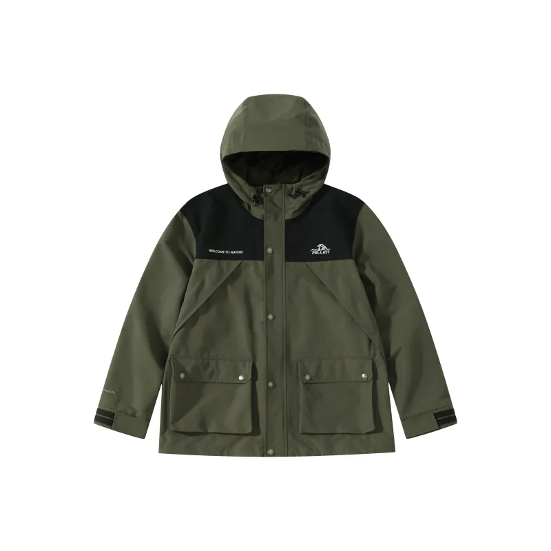 PELLIOT Classic 1.0 Waterproof, Windproof, Breathable, Abrasion Resistant, Thermal Windbreaker Jacket Unisex-12