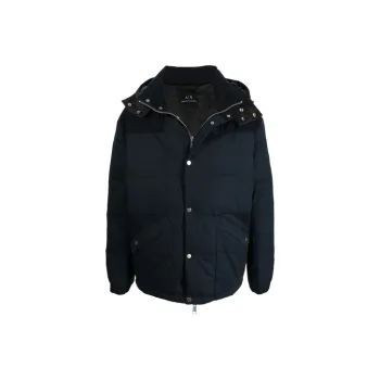 ARMANI EXCHANGE Puffer Jacket Men's Dark Blue