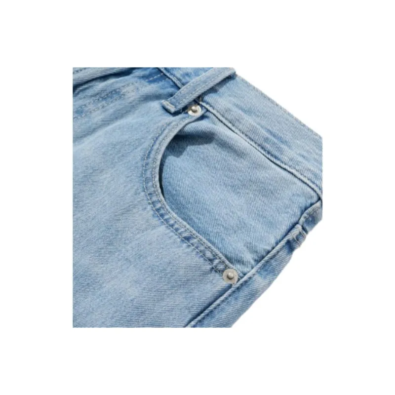 UNIQLO Denim Shorts Women's Sky Blue-4