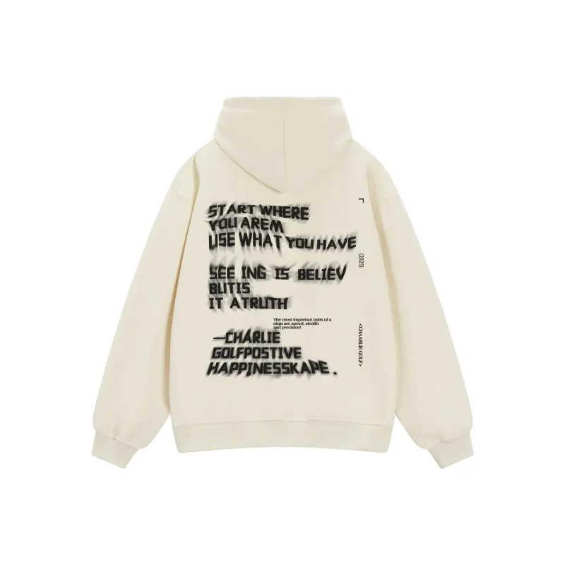 CHARLIE GOLF Sweatshirt Unisex Apricot-0