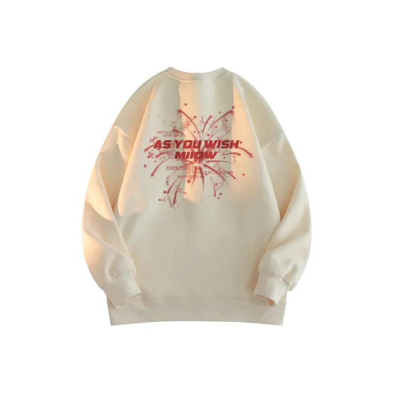 MIIOW Trend Party Series Sweatshirt Unisex Black-7