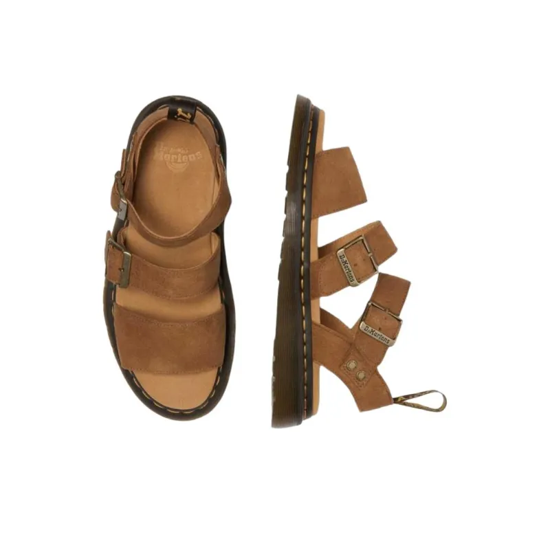 Dr.Martens GRYPHON One Strap Sandals Unisex Brown-4