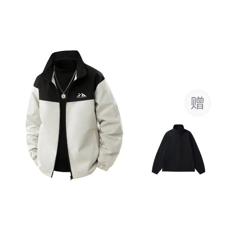 ROBINHOOD Water-Resistant Windproof Breathable Warm Water-Repellent Windbreaker Jacket Unisex-16