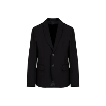 ARMANI EXCHANGE FW22 Business Suit Coat Men's Black