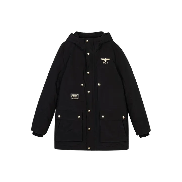 Boy London Down Jacket Winter Unisex Black-0