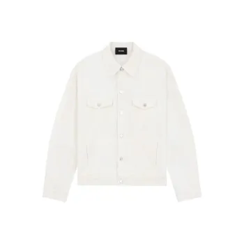 WE11DONE SS23 Denim Jackets Unisex White