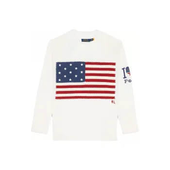 Polo Ralph Lauren Flag Patterned Jumper