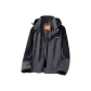 Black/Gray (Single Windbreaker Jacket)