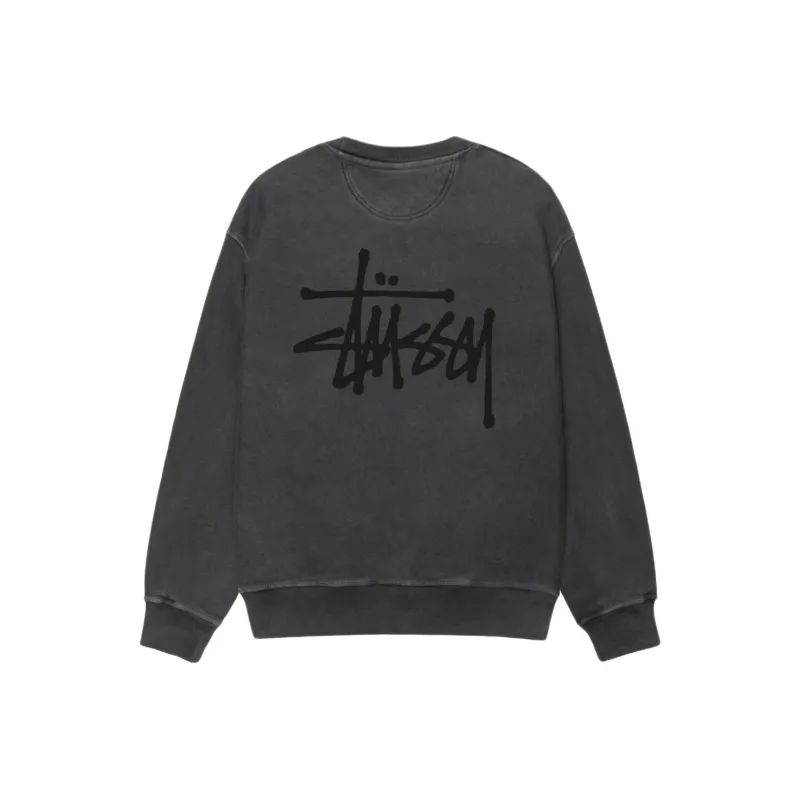Stussy Basic Crew Pigment Dyed-0