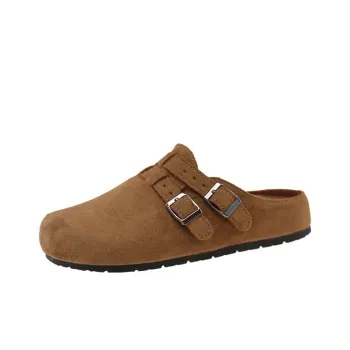 Budding Bear Quiet Abrasion Resistant Closed Toe Slippers Women's