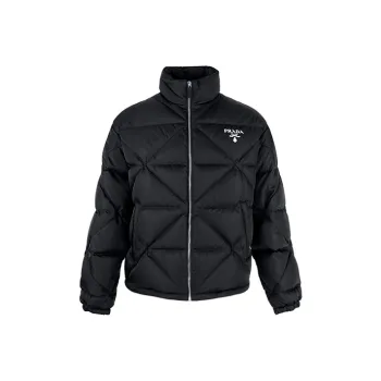 PRADA Down Jacket Winter Men's Black