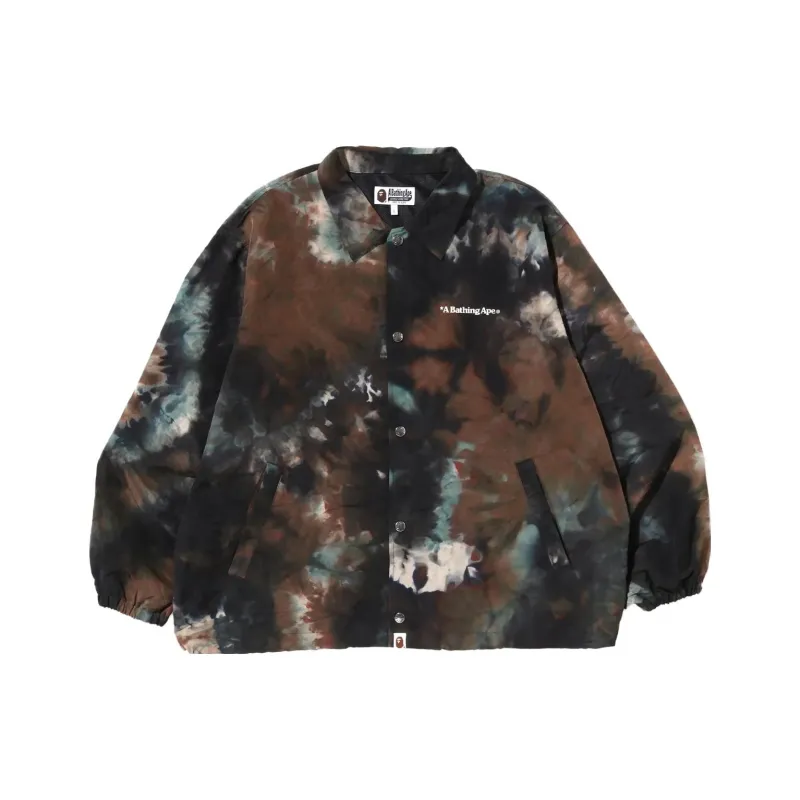 A BATHING APE Chusen Dye Relaxed Fit Coach Jacket-2