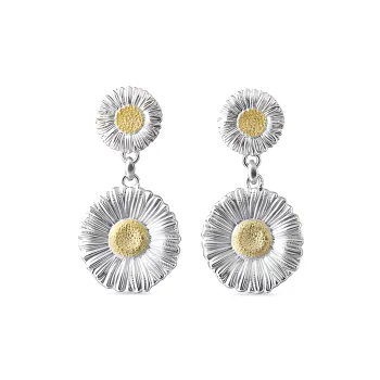 BUCCELLATI BLOSSOMS Series Earrings Women's Silver