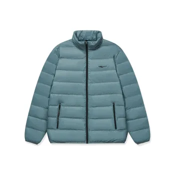 Erke Down Jacket Unisex Asphalt Smoke Gray