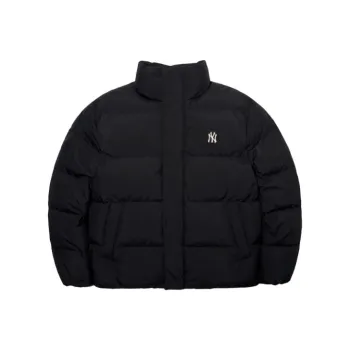 MLB Base Logo Down Jackets Unisex Black