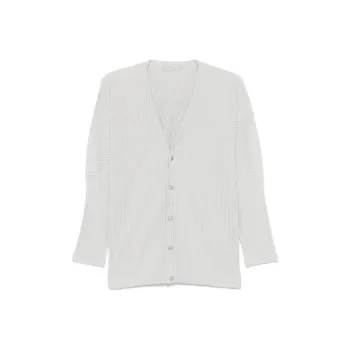 Homme Plissé Issey Miyake Knitwear Men's Gray