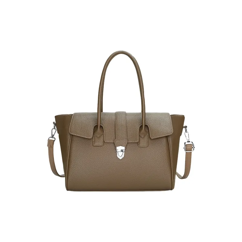 GATOER PU Tote Shoulder Bag, Crossbody Bag, Handbag Regular Women's Ecru/Black/Light Brown/Khaki-13