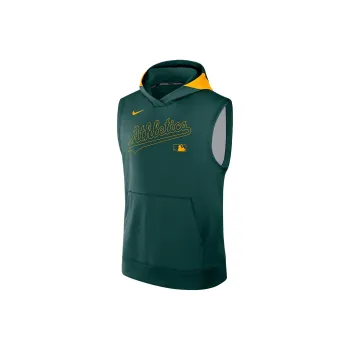 Nike Athletics Authentic Collection Men's Nike Dri FIT Mlb Sleeveless Pullover Hoodie