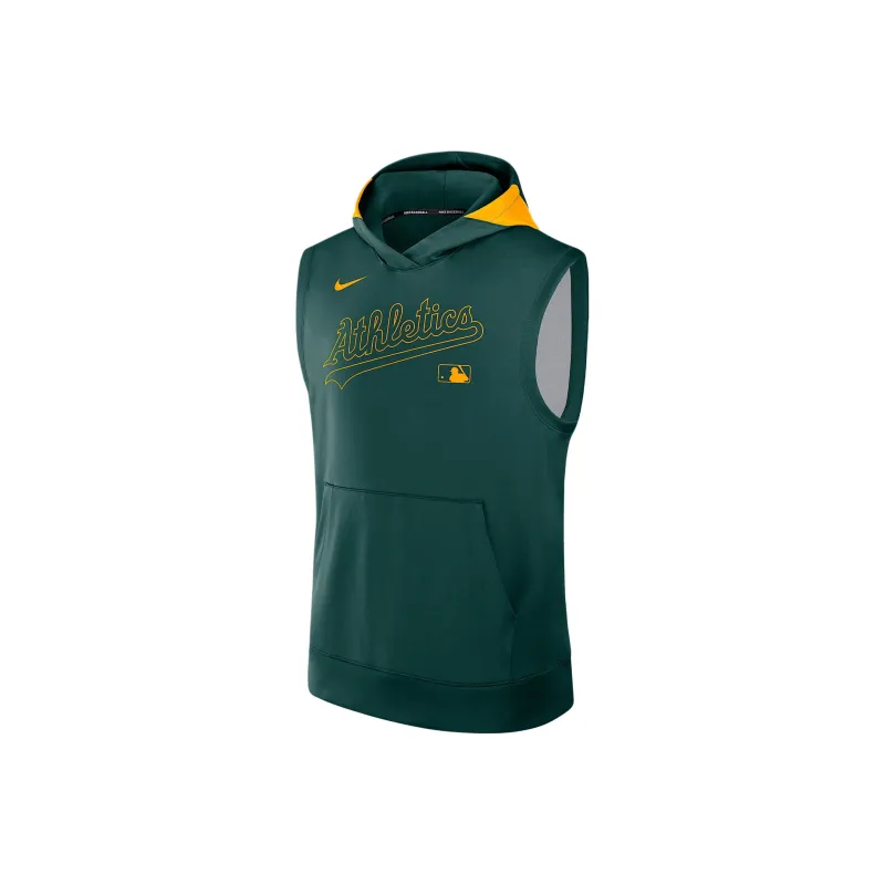 Nike Athletics Authentic Collection Men's Nike Dri FIT Mlb Sleeveless Pullover Hoodie-0
