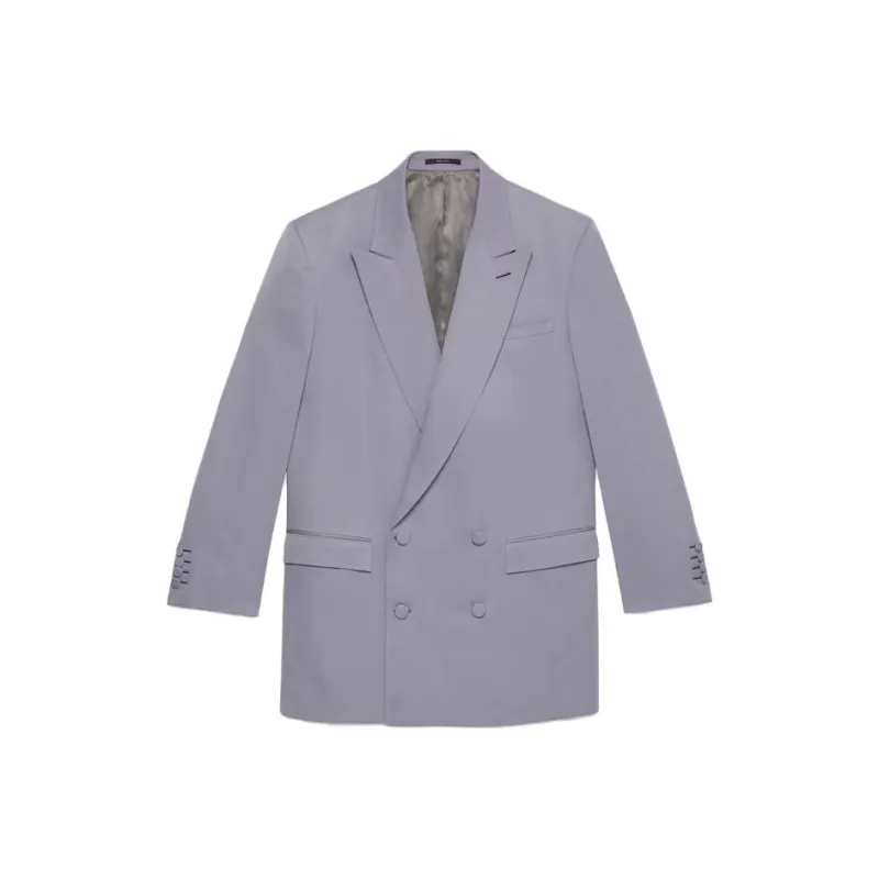 GUCCI Business Suits Men Purple-0