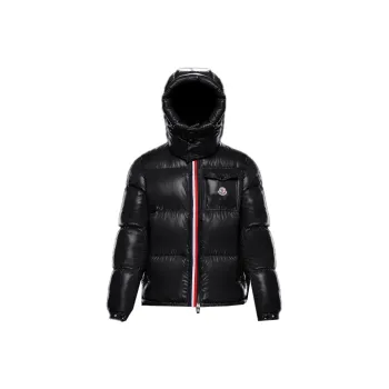 Moncler Classic Hood High Shine Padded Jacket