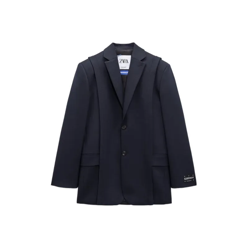 Zara X ADER ERROR ADER ERROR X Zara Business Suits Unisex Marine Blue-0