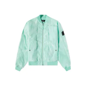 STONE ISLAND Mesh panel Bomber Jacket