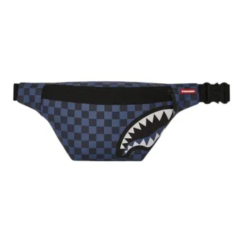 SPRAYGROUND Vegan Leather Fanny Pack Men's Blue