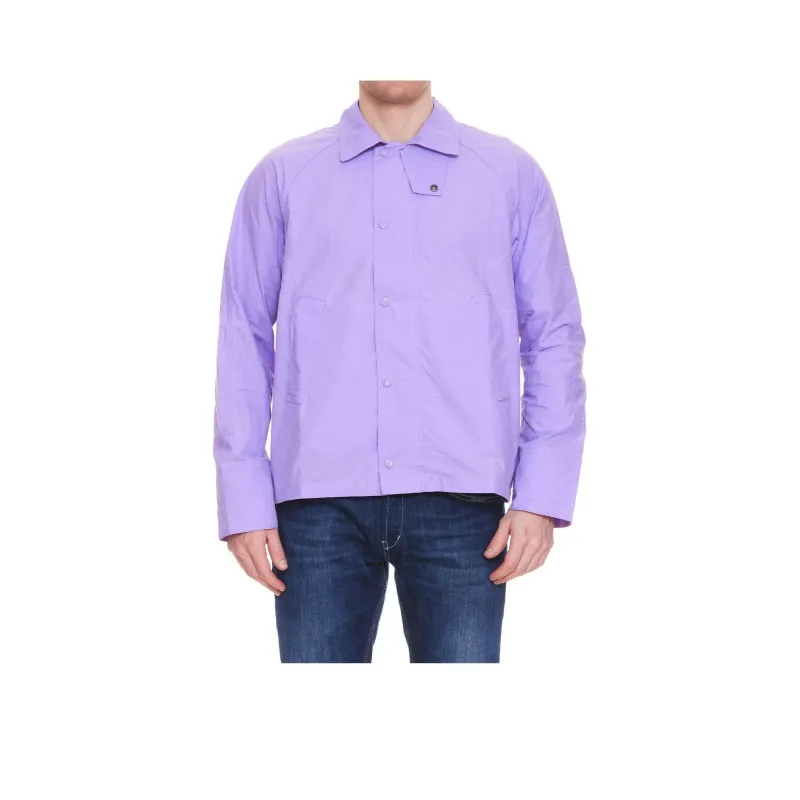 BARBOUR Jackets Men Purple-0