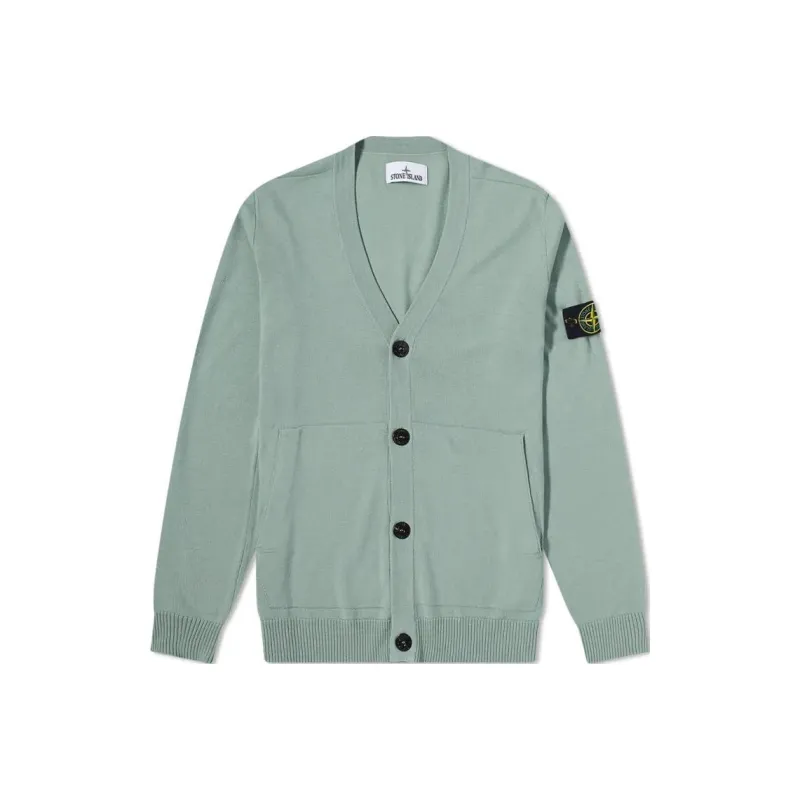 STONE ISLAND Knitwear Men's Gray Green-0