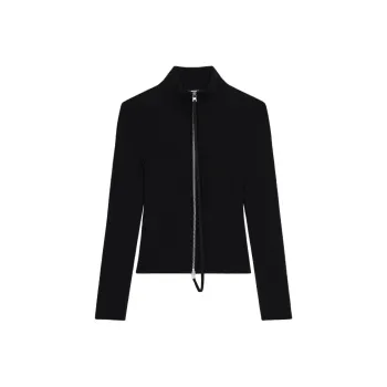 COURREGES Zipped Cardigan