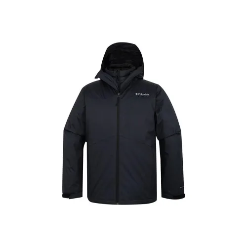 Columbia Omni Heat Waterproof And Warm Windbreaker rain Men's Black