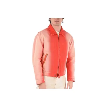 DIESEL Denim Jackets Men Pink