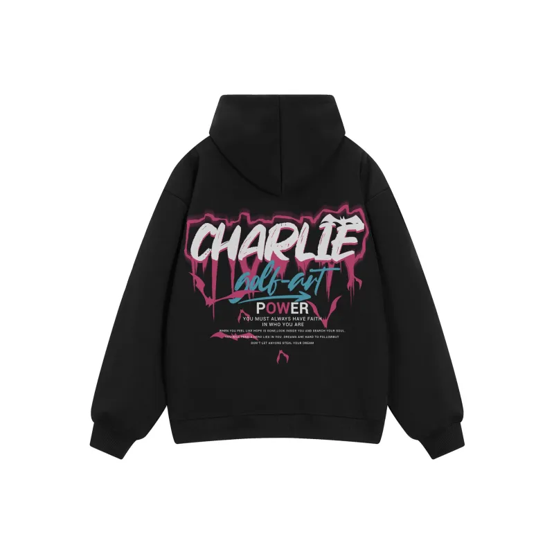 CHARLIE GOLF Sweatshirt Unisex Black-0
