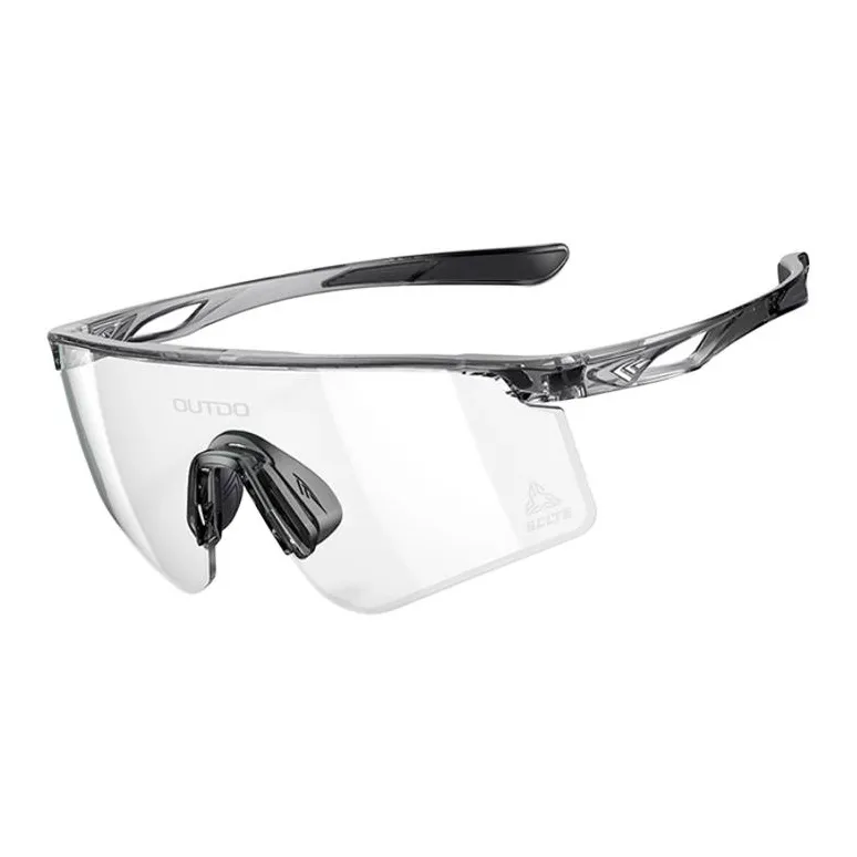 OUTDO Silicone TR90PPSU Irregular Shape Sunglasses Unisex Multicolor-0