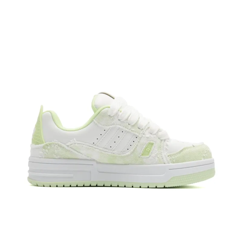 Circle Small Wear resistant And Lightweight Low Top Skateboard Shoes Unisex-17
